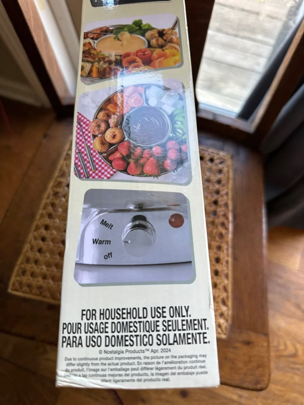 Nostalgia Stainless Steel Fondue Set - Silver